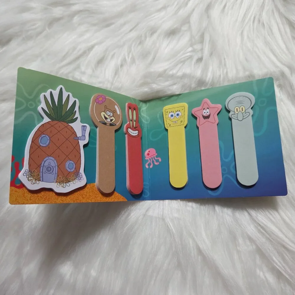 SpongeBob Squarepants Character Post It Tabs